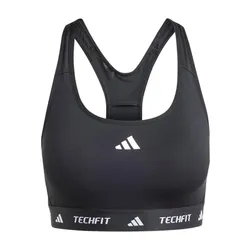 Áo Ngực Thể Thao Nữ Adidas Bra Medium Support Techfit IT2400 Màu Đen Size SAB