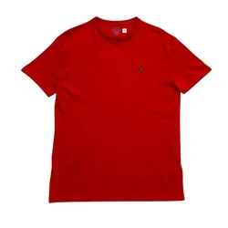 Áo Phông Nữ Ralph Lauren Classic Fit Jersey Crewneck In Red 710907741030 Tshirt Màu Đỏ Size S