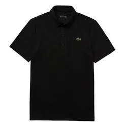 Áo Polo Nam Lacoste Sport Textured Breathable Golf DH6844 031 Màu Đen Size 2