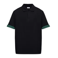 Áo Polo Nam Burberry With Logo Polo Màu Đen Size M