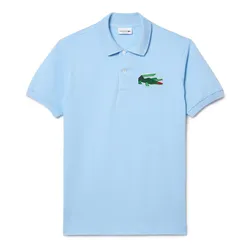 Áo Polo Nam Lacoste Classic Fit L.12.12 Badge Polo Shirt PH3600 HBP Màu Xanh Nhạt Size 3