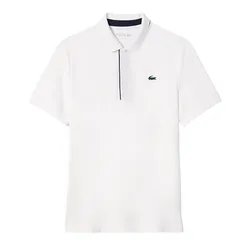Áo Polo Nam Lacoste Men's Golf Polo Shirt Straight Fit UV Protection DH2583 10 522 Màu Trắng Size 3