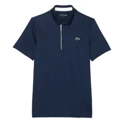 Áo Polo Nam Lacoste Men's Golf Polo Shirt Straight Fit UV Protection DH2583 10 525 Màu Xanh Navy Size 3
