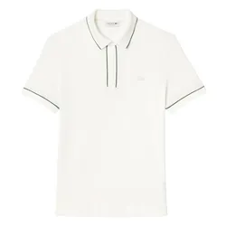 Áo Polo Nam Lacoste Men's Regular Fit Paris Stretch Piqué PH8184 51 001 Màu Trắng Size 3