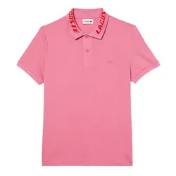 Áo Polo Nam Lacoste Men's Slim Fit Lacoste Movement Polo PH9642 2R3 Màu Hồng Size 4