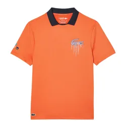 Áo Polo Nam Lacoste Sport Miami Open Edition Polo DH9446 5QP Màu Cam Sáng Size 3
