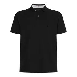 Áo Polo Nam Tommy Hilfiger Logo Embroidery In Black XM0XM04340 BDS Màu Đen Size XS