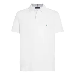 Áo Polo Nam Tommy Hilfiger Logo Embroidery In White XM0XM04340 YAF Màu Trắng Size XS