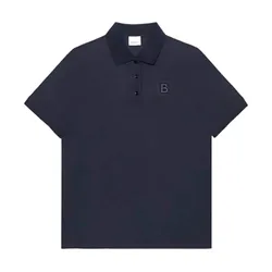 Áo Polo Nữ Burberry Polo Shirts Màu Xanh Navy Size XS