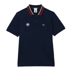 Áo Polo Unisex Lacoste Roland Garros Polo Shirt PH7901 10 166 Màu Xanh Navy Size 3
