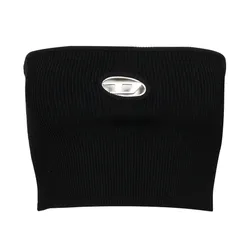 Áo Quây Nữ Diesel Top M-Clarksvillex Black A13019 0DLAX 129 Màu Đen Size S
