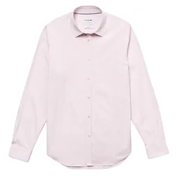 Áo Sơ Mi Nam Lacoste Men's Long Sleeve Wovens Shirt CH9628 HSK Màu Hồng