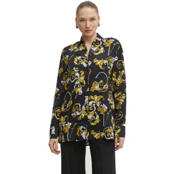 Áo Sơ Mi Nữ Versace 78HAL222 NS639 G89 Màu Đen Size 36