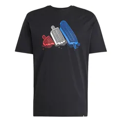Áo Thun Nam Adidas Graphic Lounge Ice JI6742 Tshirt Màu Đen Size XS