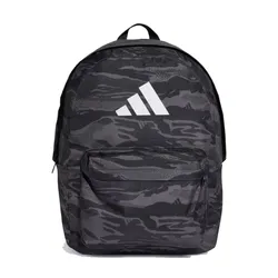 Balo Unisex Adidas Classic Graphic JF6086 Màu Đen Xám