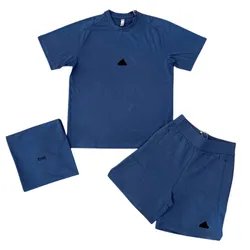 Bộ Quần Áo Cộc Tay Nam Adidas Z.N.E. Màu Xanh Size M (Form China)