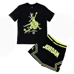 Bộ Thể Thao Nam Nike Air Jordan Sport Dri Fit FZ1929 010/FV8612 100 Màu Xanh - Đen Size M