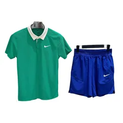 Bộ Thể Thao Nam Nike Court Advantage Slam Phối Màu Xanh (Form Á) Size S