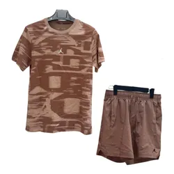 Bộ Thể Thao Nam Nike Jordan MVP Men’s Printed Màu Nâu Size M (Form Á)