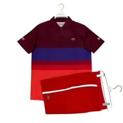 Bộ Thể Thao Nam Tennis/Pickleball Lacoste Men’s Sport x Novak Djokovic Màu Đỏ Size 4