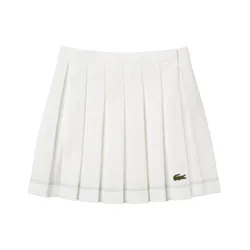 Chân Váy Nữ Lacoste Women's Color Stitch Point Pleated Skirt JF6414 53G 70V Màu Trắng Size 34