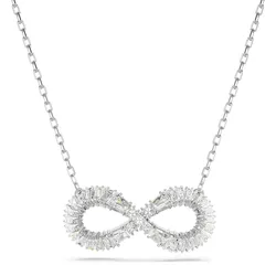 Dây Chuyền Nữ Swarovski Hyperbola Pendant Infinity, White, Rhodium Plated 5679434 Màu Bạc