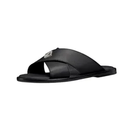 Dép Nam Dior Alias Sandal Black Grained Calfskin 3SA125YJK-H900 Màu Đen Size 40