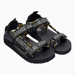 Dép Sandal Nam Versace 78YA3S7B ZSC21 G89 Màu Đen Họa Tiết Size 40