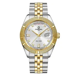 Đồng Hồ Nam Carnival 8190G-CV-T Màu Bạc