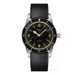 Đồng Hồ Nam Longines Heritage Skin Diver 42mm L2.822.4.56.9 (L28224569) Màu Đen