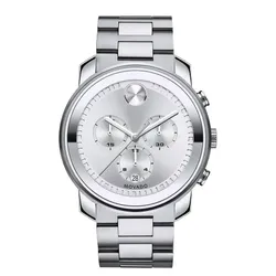 Đồng Hồ Nam Movado Bold Chronograph Watch 3600276 Màu Bạc