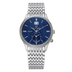 Đồng Hồ Nam Olympia Star OPA580501-03MS-X Màu Bạc Đen