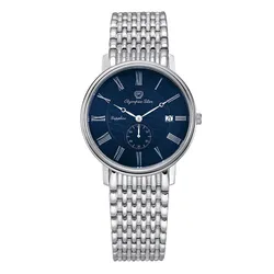 Đồng Hồ Nam Olympia Star OPA580501-04MS-X Màu Bạc/Xanh