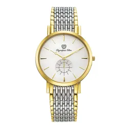 Đồng Hồ Nam Olympia Star OPA58082MSK-T Màu Demi (Bạc/Vàng)