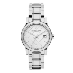 Đồng Hồ Nữ Burberry The City Swiss Stainless Watch BU9100 Màu Bạc