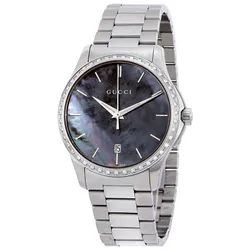 Đồng Hồ Nữ Gucci G-Timeless MOP YA126458 Màu Bạc Xanh