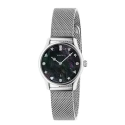 Đồng Hồ Nữ Gucci G-Timeless Quartz Watch YA1265001 Màu Bạc