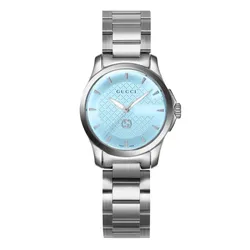 Đồng Hồ Nữ Gucci G-Timeless YA1265051 Màu Xanh - Bạc
