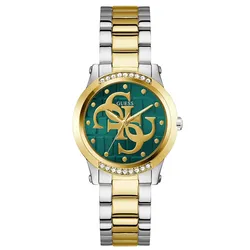 Đồng Hồ Nữ Guess GW0861L4 Ladies Watch Annette 36mm Màu Vàng Xanh