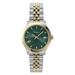 Đồng Hồ Nữ Salvatore Ferragamo Duo Watch Màu Xanh
