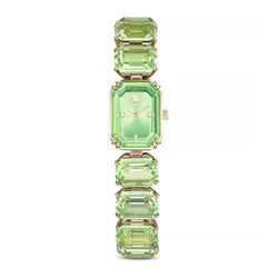 Đồng Hồ Nữ Swarovski 5630834 Octagon Green Champagne Watch Màu Xanh Lá