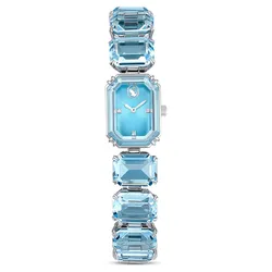 Đồng Hồ Nữ Swarovski Octagon Cut Bracelet, Blue, Stainless Steel 5729722 Màu Xanh Blue