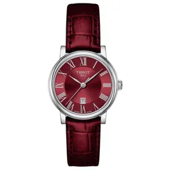Đồng Hồ Nữ Tissot T122.210.16.373.00 Carson Premium Lady Màu Đỏ