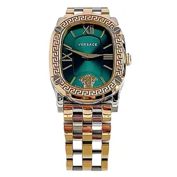 Đồng Hồ Nữ Versace Quartz Couture Yellow Gold VE1B00618 Màu Vàng - Xanh