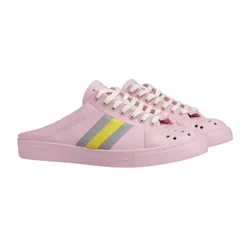 Giày Hở Gót Nữ Gucci Ace Mule 780312J87005828 Màu Hồng Size 37