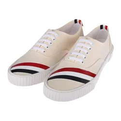 Giày Sneaker Nam Thom Browne MFD201A 06555 114 Màu Trắng Kem Size 40