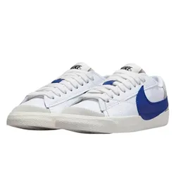 Giày Thể Thao Nam Nike Blazer Low 77 Jumbo White Old Royal DQ8768-100 Màu Trắng Xanh Size 43