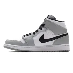 Giày Thể Thao Nike Air Jordan 1 Mid 554724-092 Màu Xám Khói Size 40.5