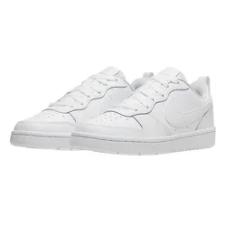 Giày Thể Thao Nike Court Borough Low 2 GS Triple White BQ5448-100 Màu Trắng Size 35.5