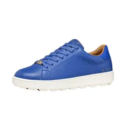 Giày Thể Thao Nữ Geox Spherica Ecub-1 Woman Low Top Sneakers Blue/Light  Gold Màu Xanh Size 37